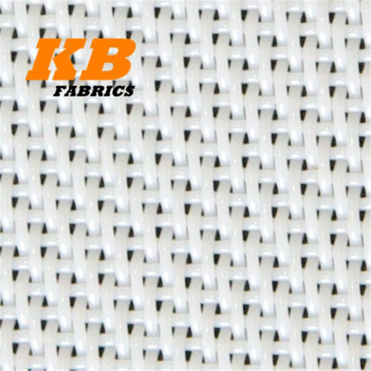 Polyester Plain Woven Filter Fabric Three Shed With Suqare Holes